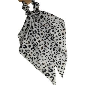 Animal Print Hair Tie Scrunchie Ponytail by Berry